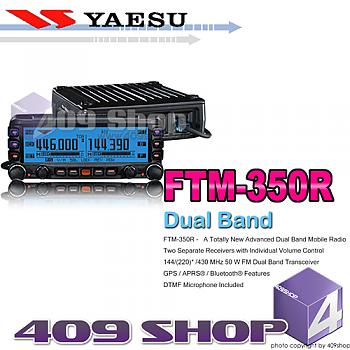 YAESU FTM-350AR A Totally New Advanced Dual Band Mobile Radio
